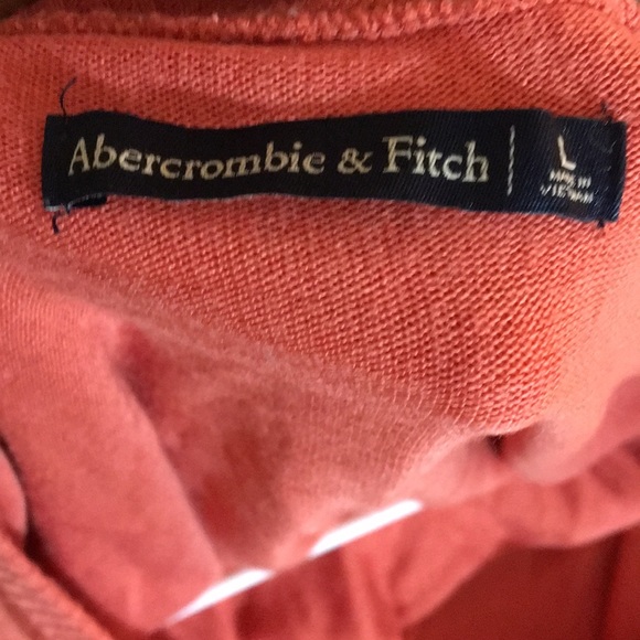 NWOT Abercrombie & Fitch Tie Front Sweater - Picture 7 of 7